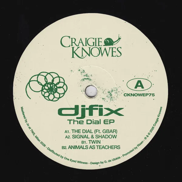 djfix - The Dial EP (ft. Gbar) : 12inch