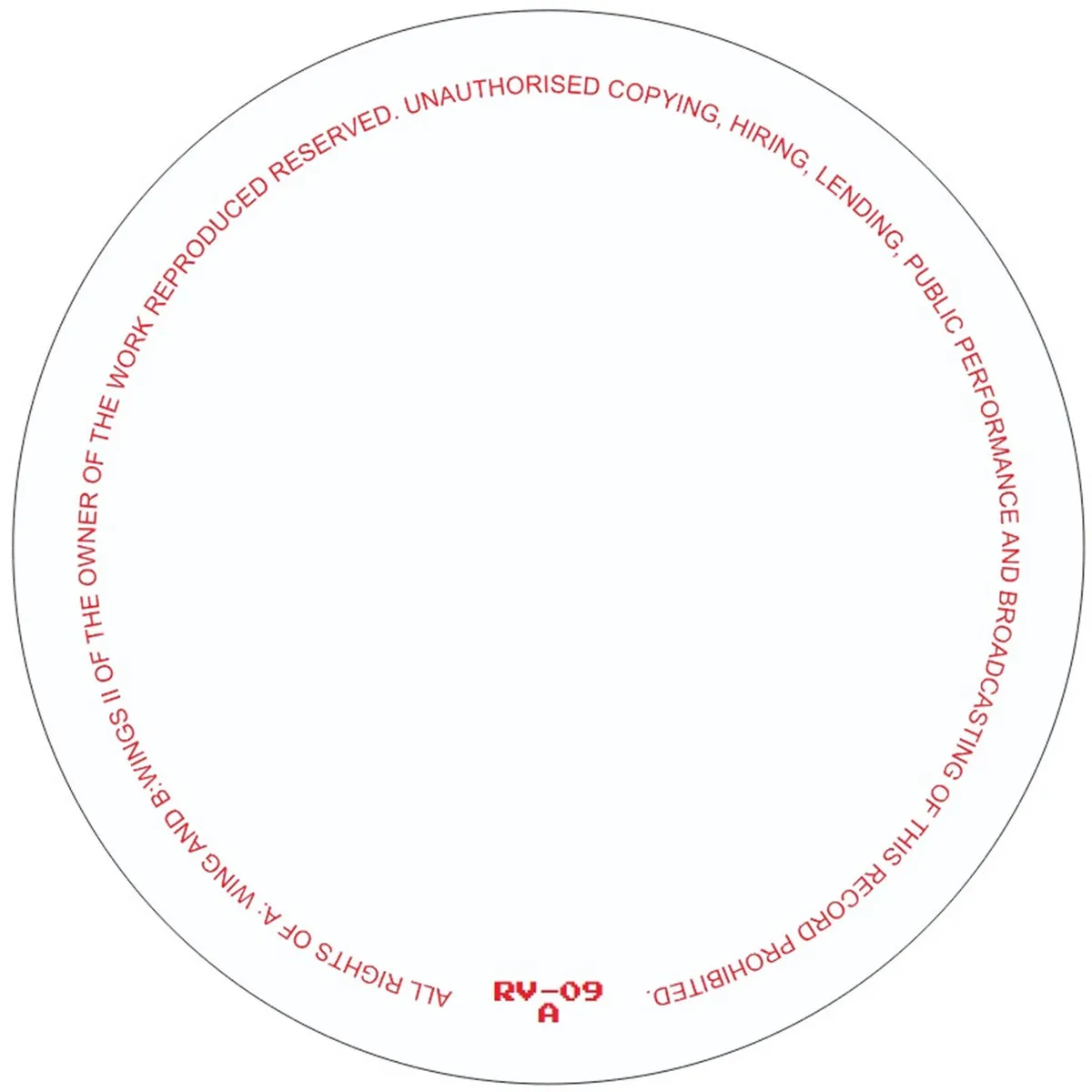 Ricardo Villalobos - Wings : 12inch