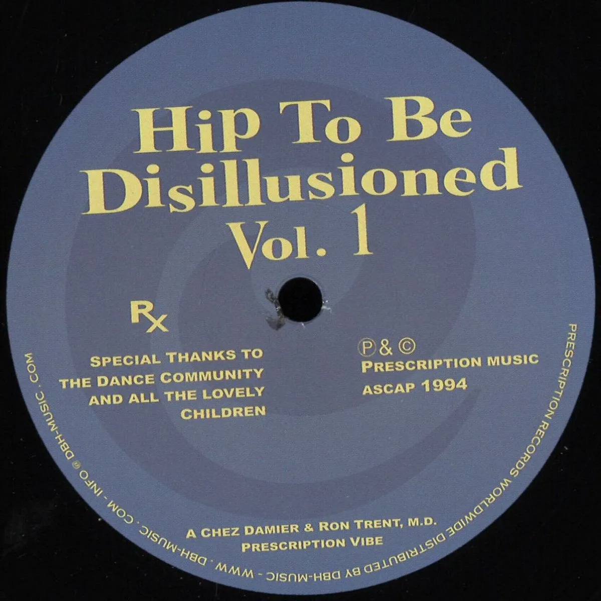 Chez Damier - Hip To Be Disillusioned Vol. 1 : 12inch