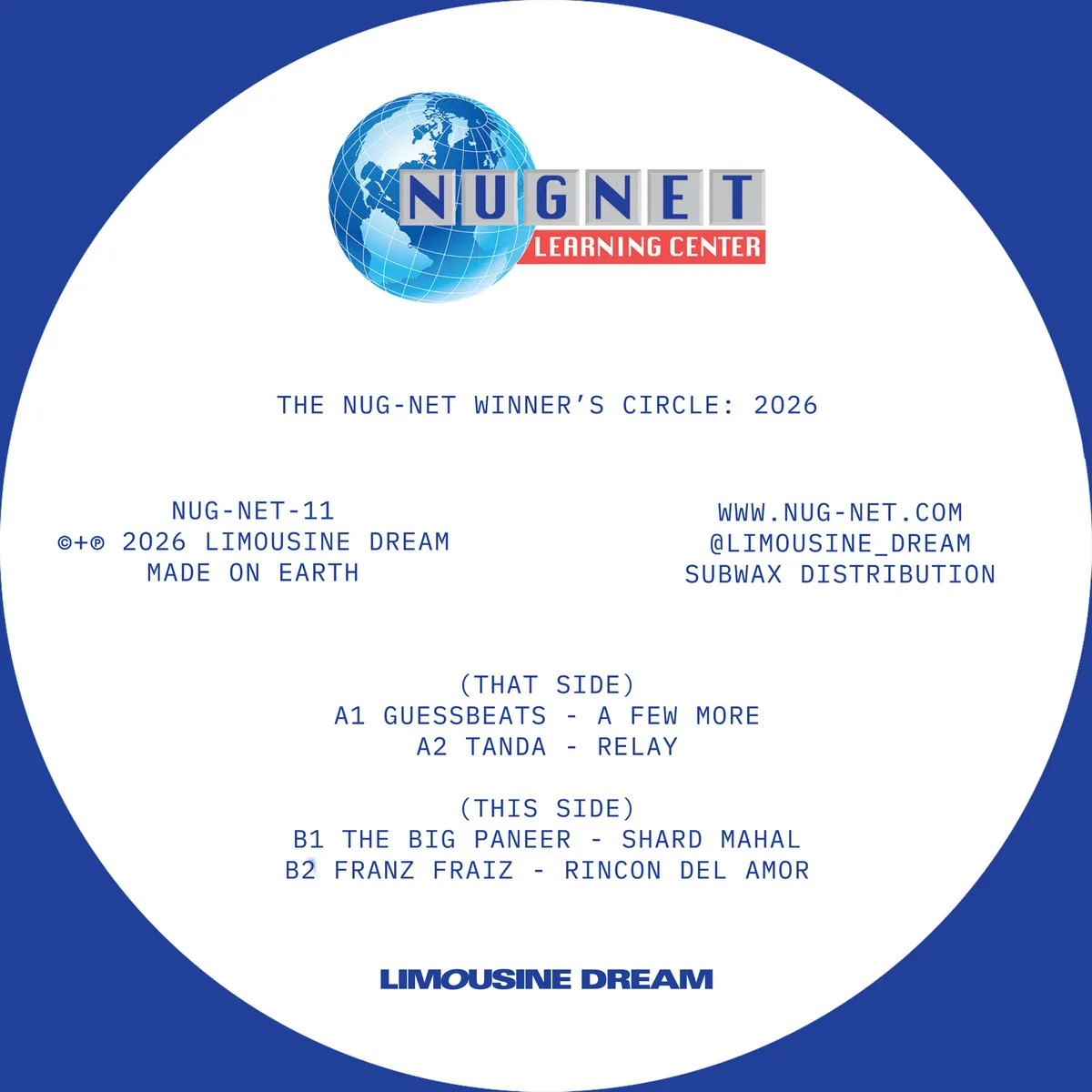 Various Artists - The Nug-Net Winner’s Circle: 2026 : 12inch