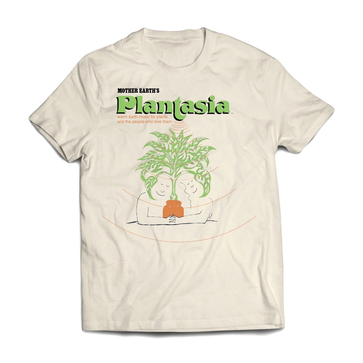 Mort Garson - Plantasia "Cover Art" Tan T-Shirt XXL' T-Shirt : T-shirt