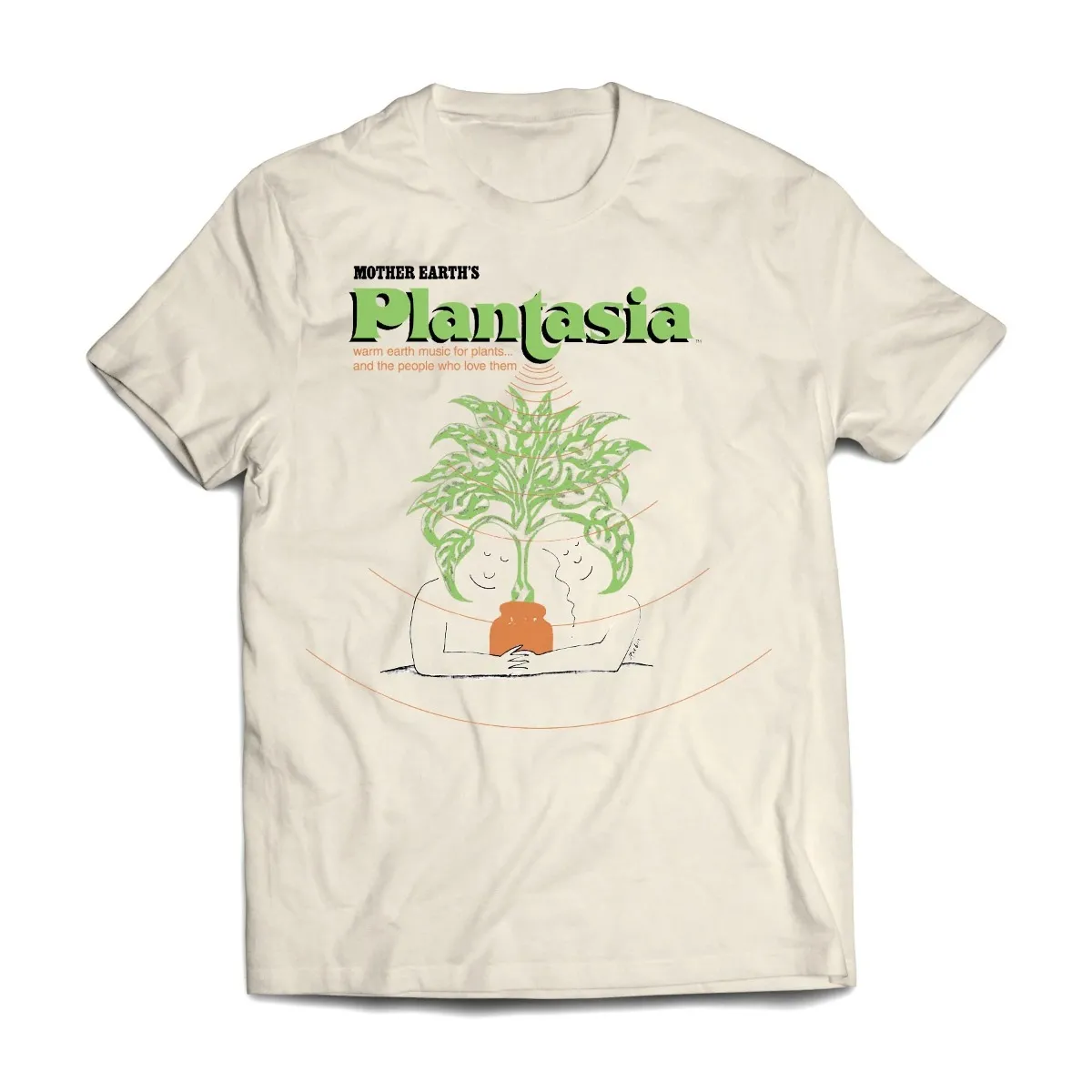 Mort Garson - Plantasia "Cover Art" Tan T-Shirt XXL' T-Shirt : T-shirt