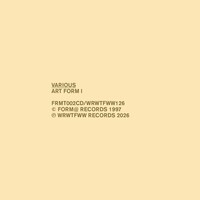 Various - Art Form I (2LP)