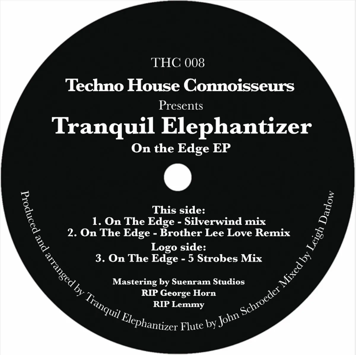 Tranquil Elephantizer - On The Edge EP : 12inch
