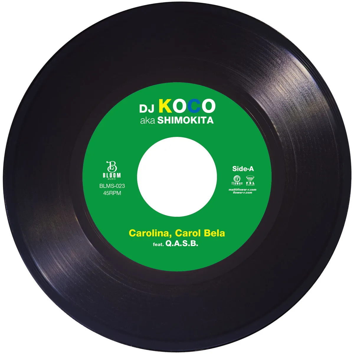 DJ KOCO aka SHIMOKITA feat. Q.A.S.B. - Carolina, Carol Bela : 7inch
