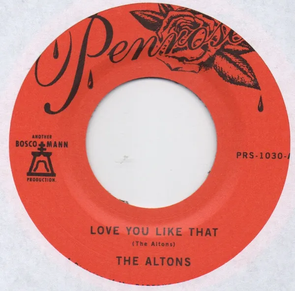 The Altons - Love You Like That : 7inch(Black)