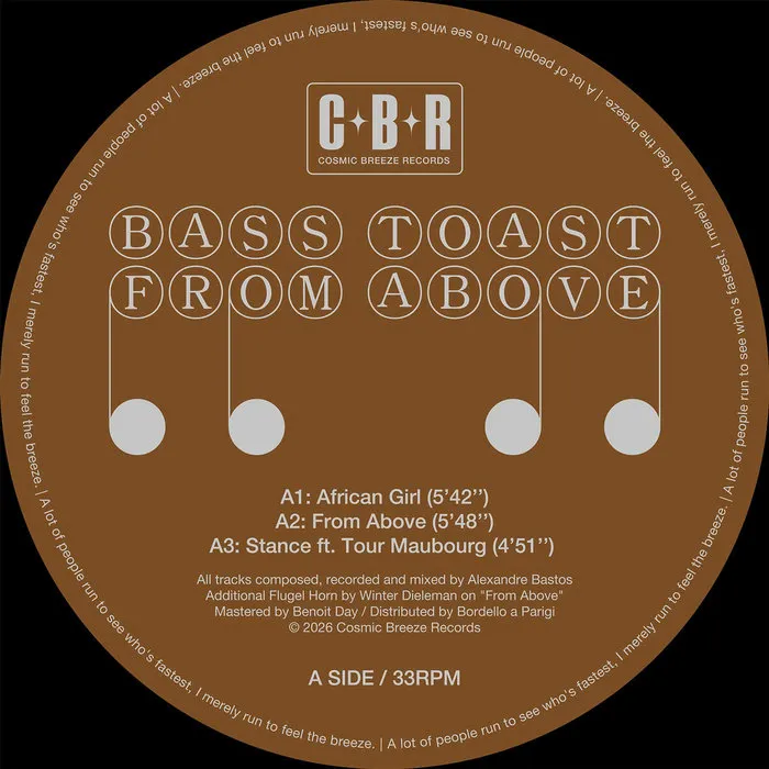 Bass Toast - From Above EP : 12inch
