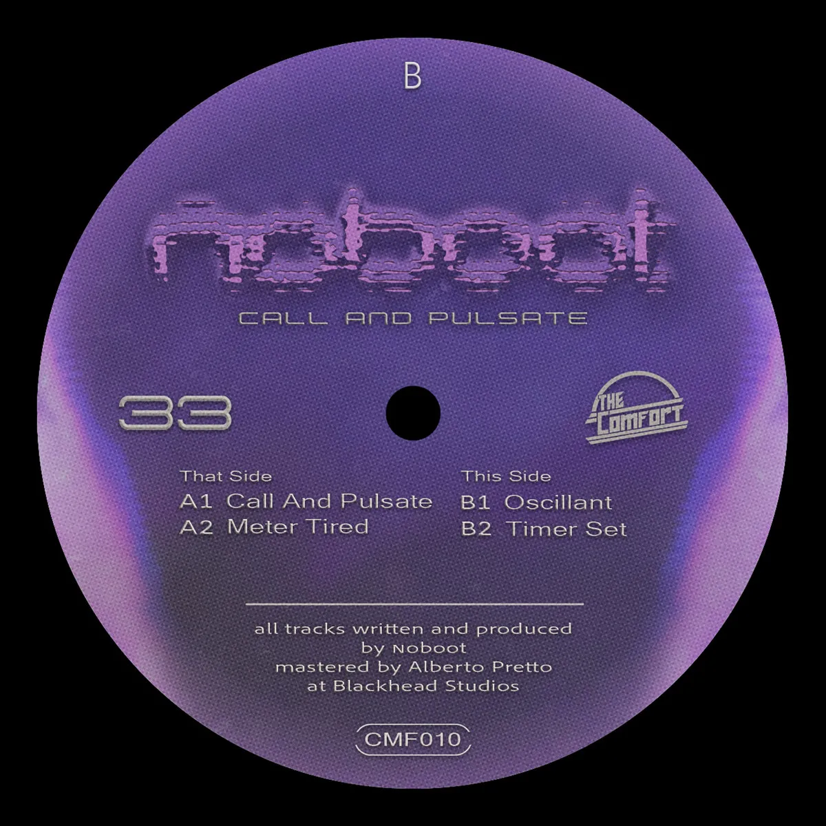 Noboot - Call And Pulsate : 2LP