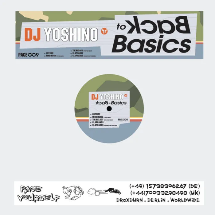 DJ Yoshino - Back to Basics : 12inch
