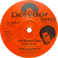 VICKI ANDERSON - You're Welcome, Stop On By / Baby, Don't You Know