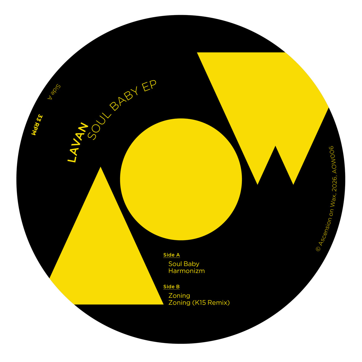 Lavan - Soul Baby EP (K15 Remix) : 12inch