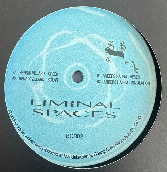 Henrik Villard / Anders Hajem - Liminal Spaces : 12inch
