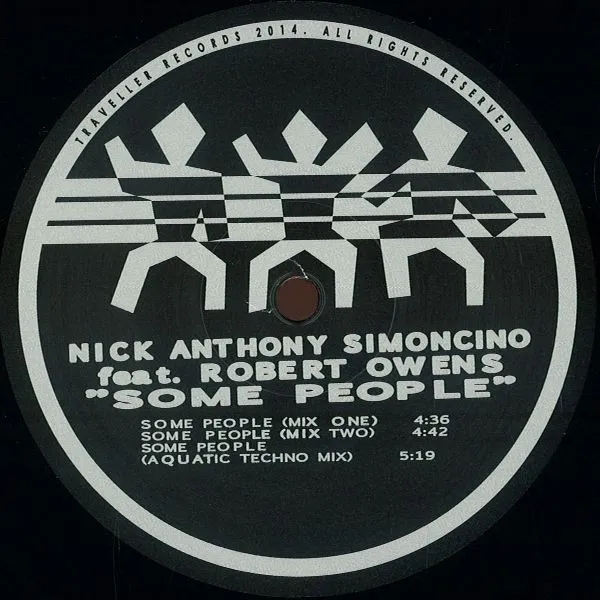 Nick Anthony Simoncino Feat. Robert Owens - Some People : 12inch