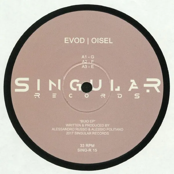 EVOD / Oisel - Buio EP : 12inch