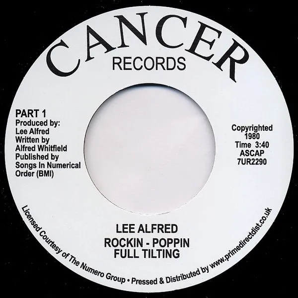Lee Alfred - Rockin – Poppin Full Tilting : 7inch